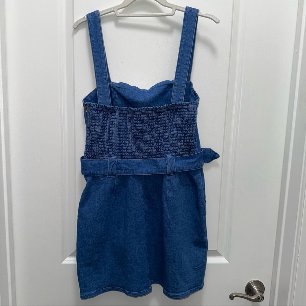 NWT Show Me Your MuMu Billings Dress Denim Mini Dress - Picture 6 of 9